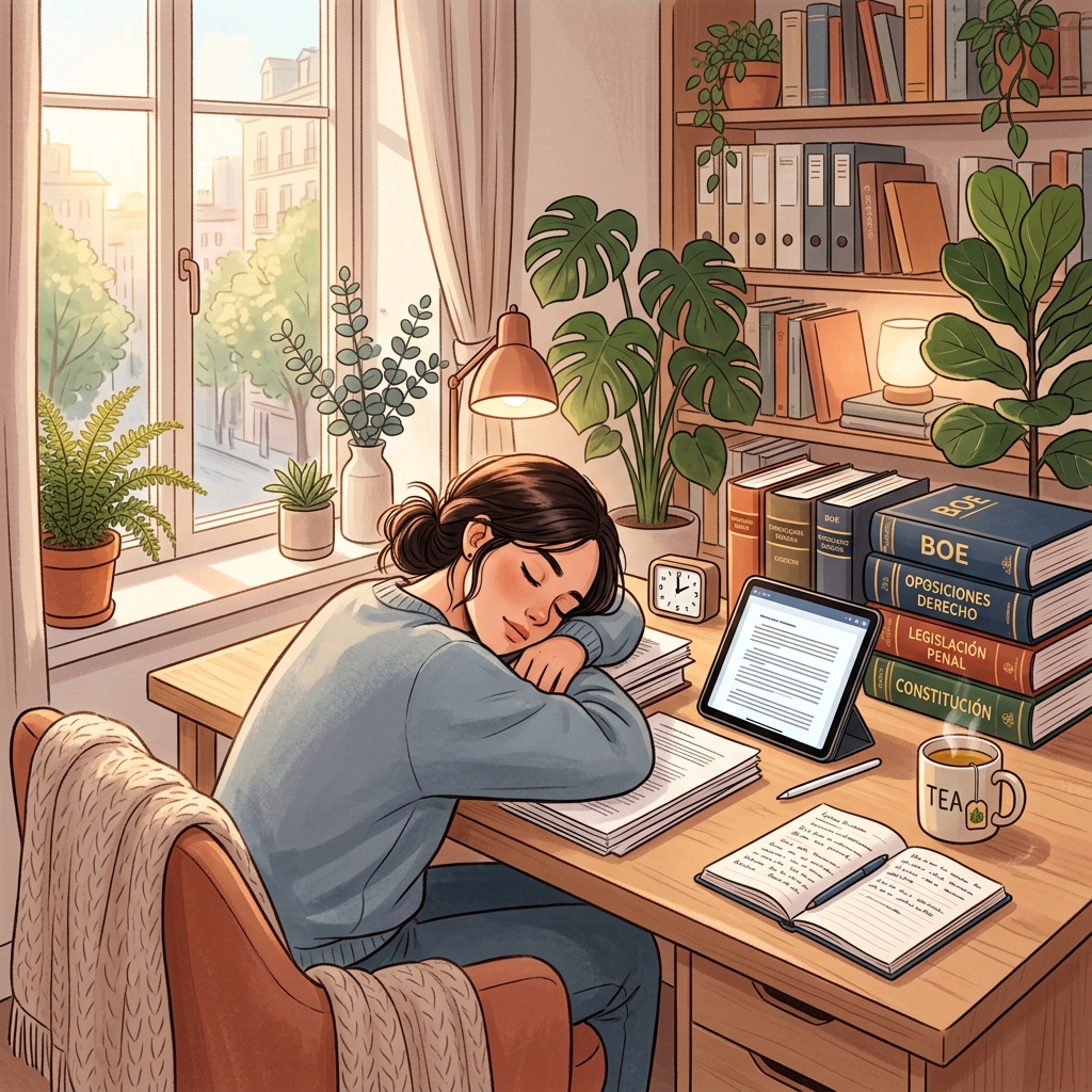 Descanso Estratégico: Por qué dormir es tan importante como estudiar para tu plaza