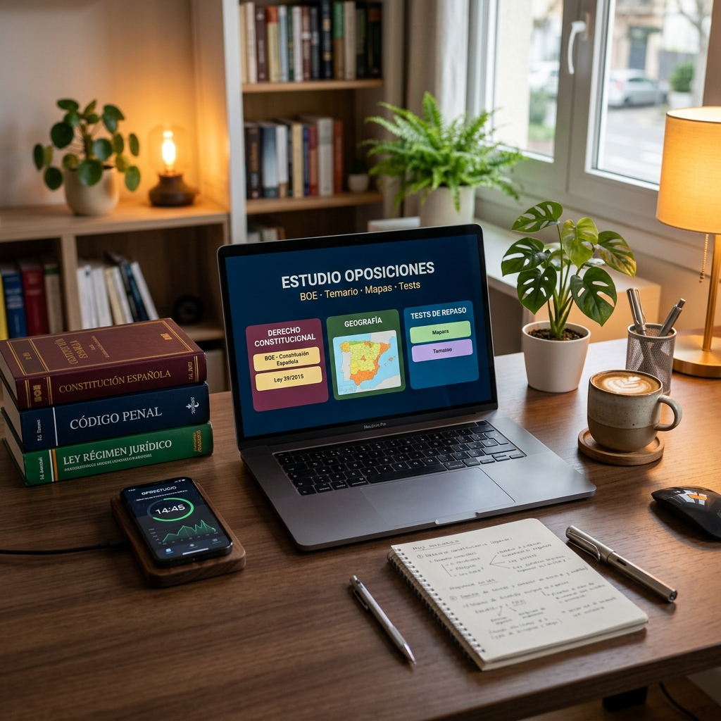 Mejores recursos online para oposiciones: Cómo filtrar el ruido y estudiar mejor